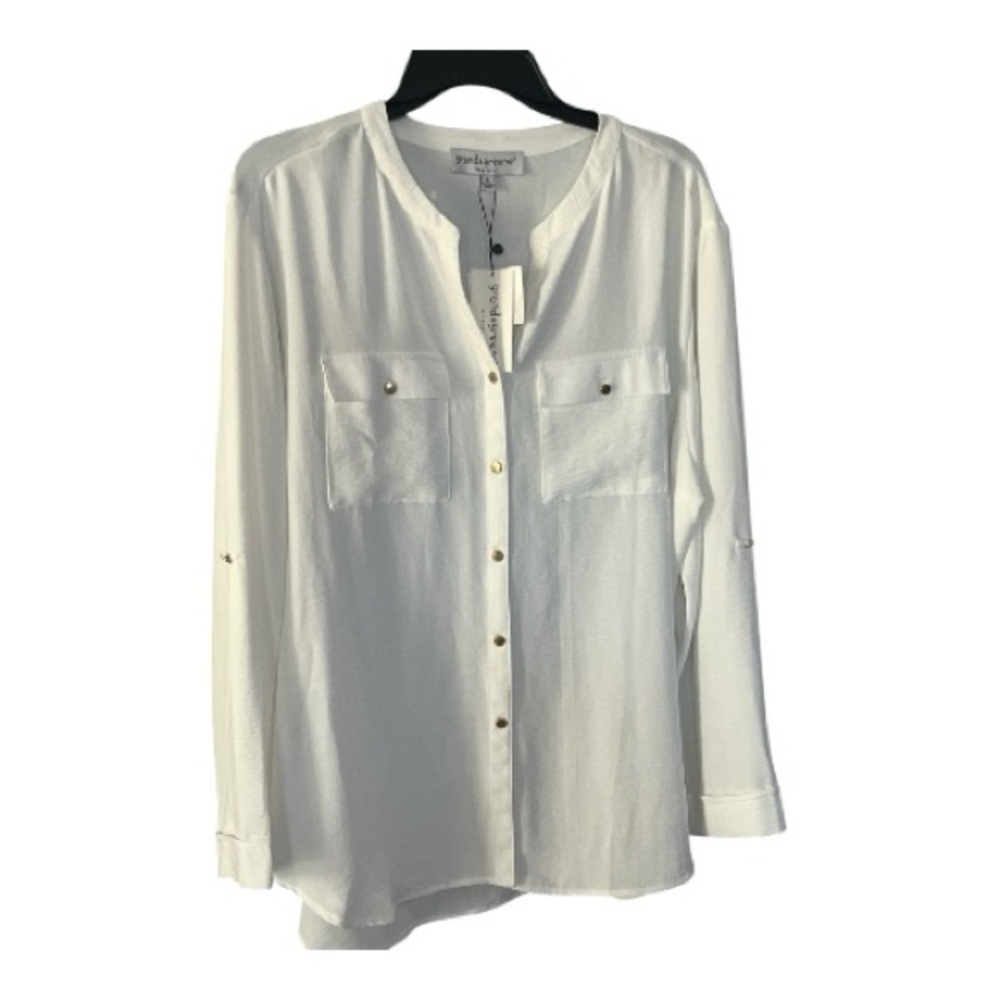 Grand & Greene Ivory Button-Up Shirt - Picture 3 of 7